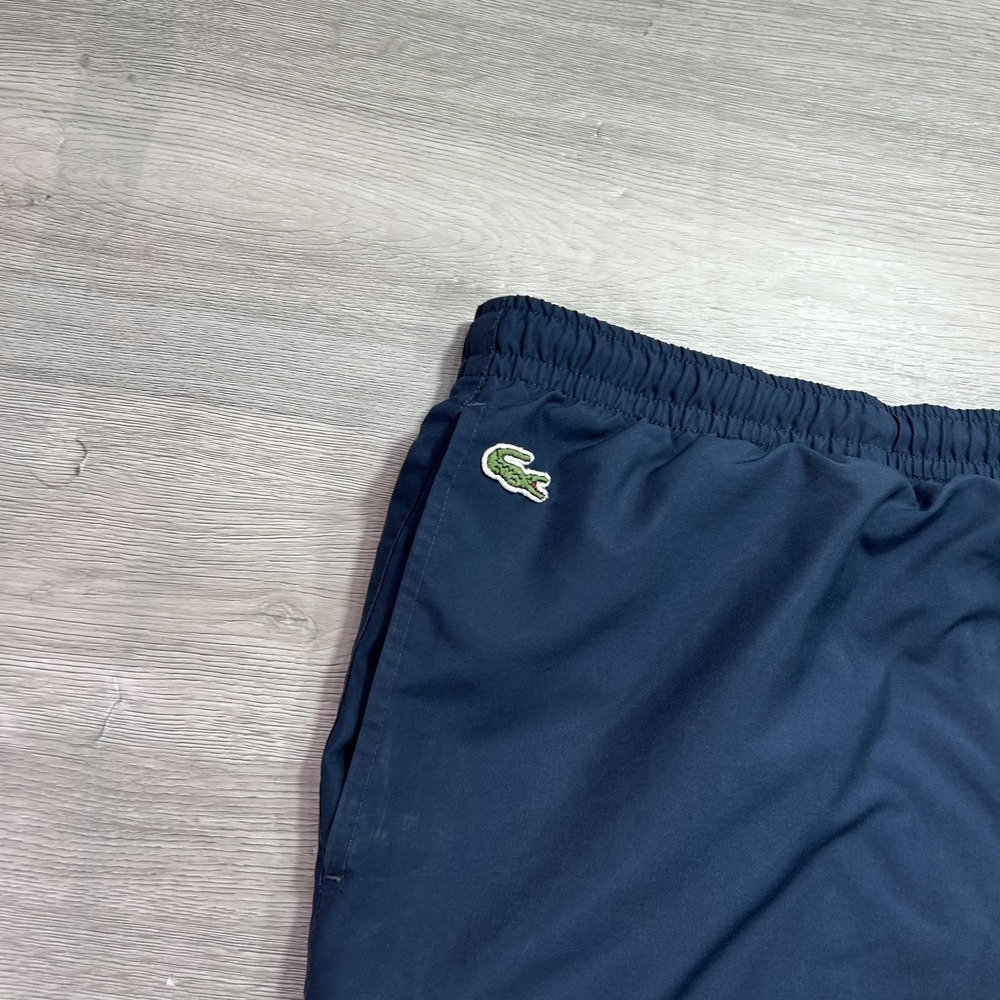 Lacoste Sport Track Pants Mens XL Blue Elastic Waist Zip Hem Athletic 5271-PE - Picture 3 of 16